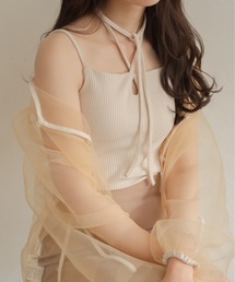 Ambre Neige | ホルターネックカップ付きキャミソール／【WEB/EC限定商品】(タンクトップ)