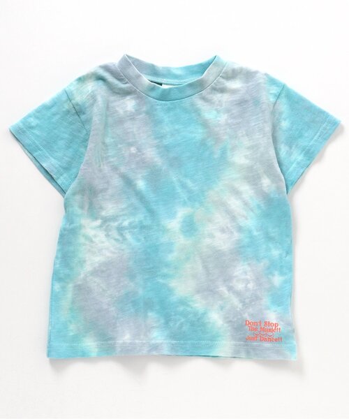 BREEZE（ブリーズ）の「タイダイTシャツ（Tシャツ/カットソー・キッズ・ピンク/イエロー/ブルー・90/100/110/120/80/130/140）」の2枚目の写真