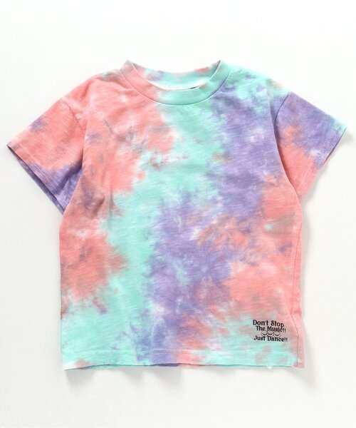 BREEZE（ブリーズ）の「タイダイTシャツ（Tシャツ/カットソー・キッズ・ピンク/イエロー/ブルー・90/100/110/120/80/130/140）」の9枚目の写真
