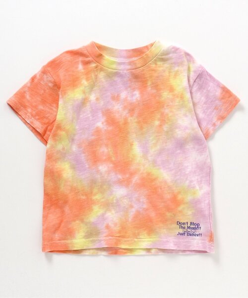 BREEZE（ブリーズ）の「タイダイTシャツ（Tシャツ/カットソー・キッズ・ピンク/イエロー/ブルー・90/100/110/120/80/130/140）」の10枚目の写真