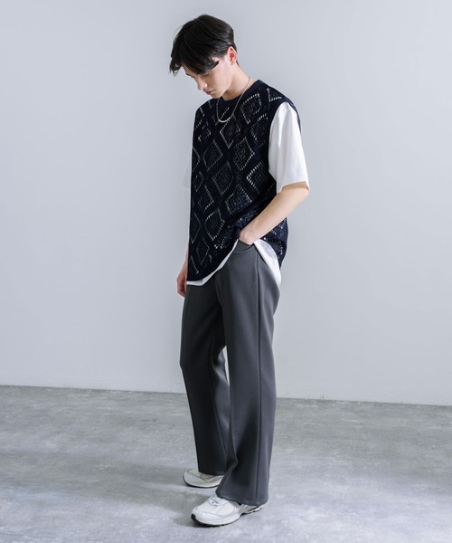 Audience（オーディエンス）の「日本製 MILPAテック スカラレース ノースリーブベスト AUD6455（ベスト・メンズ・ブラック/キャメル/ネイビー・L/XL/M）」の10枚目の写真