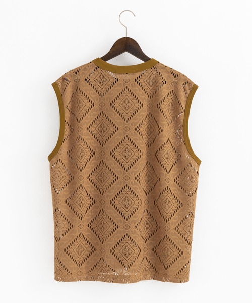 Audience（オーディエンス）の「日本製 MILPAテック スカラレース ノースリーブベスト AUD6455（ベスト・メンズ・ブラック/キャメル/ネイビー・L/XL/M）」の17枚目の写真