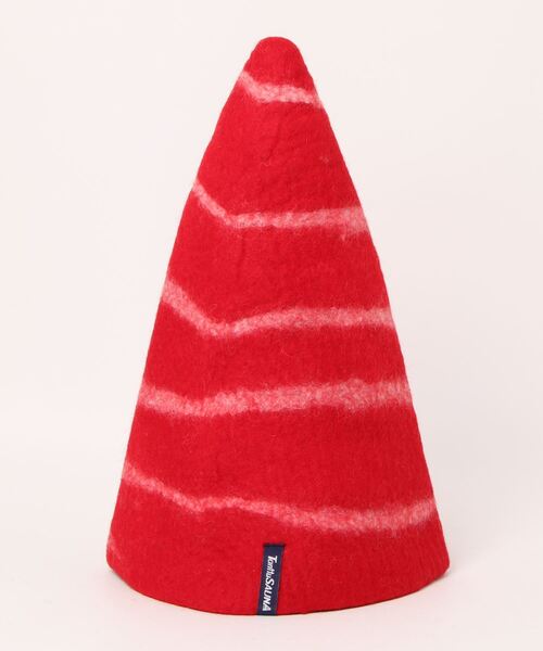 チャイハネ（チャイハネ）の「【チャイハネ】サウナトンガリフェルトハット（ハット・レディース・パープル/グリーン/レッド・FREE）」の5枚目の写真