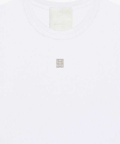 GIVENCHY（ジバンシイ）の「RINGER T SHIRT（Tシャツ/カットソー・メンズ・ホワイト・X-SMALL/SMALL/MEDIUM）」の2枚目の写真