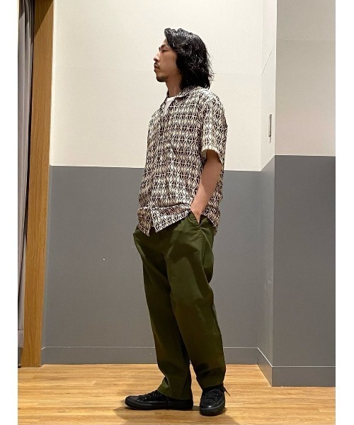 Right-on(ライトオン)の「Other(ソノタ)ポリクロス半袖シャツ(シャツ/ブラウス・メンズ・ブルー/ブラック/ライトブラウン・L/XL/M)」の22枚目の写真
