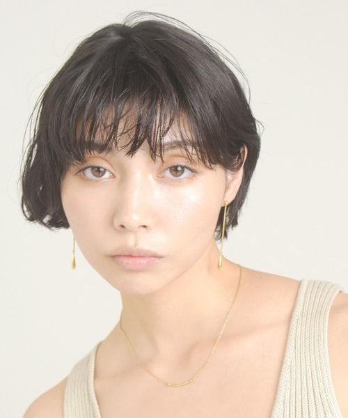 LHME(エルエイチエムイー)の「LHME ロングドロップピアス/サージカルステンレス316L(金属アレルギー対応)(ピアス(両耳用)・レディース・ゴールド/シルバー・ONE SIZE)」の16枚目の写真