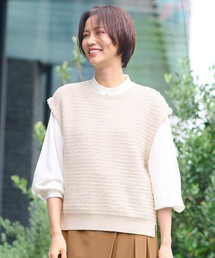 ツイードニット」に該当するレディースのベストファッション通販