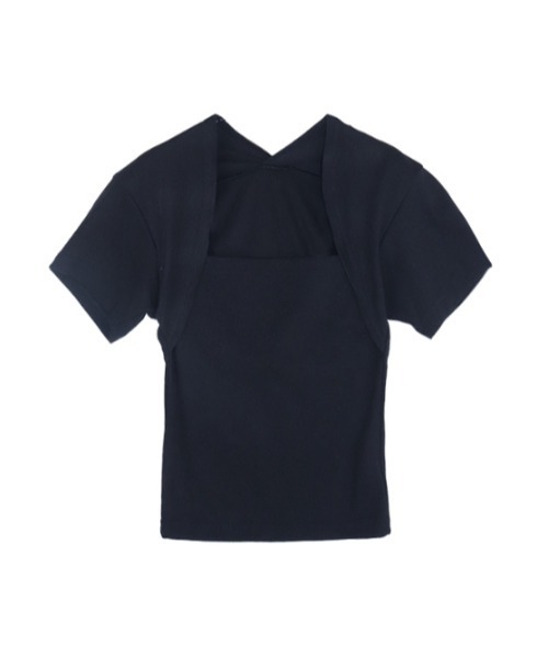 AMAIL（アマイル）の「Puff water fit cloth（Tシャツ/カットソー・レディース・ブルー/ホワイト/ブラック・FREE）」の9枚目の写真