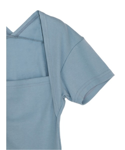 AMAIL（アマイル）の「Puff water fit cloth（Tシャツ/カットソー・レディース・ブルー/ホワイト/ブラック・FREE）」の13枚目の写真