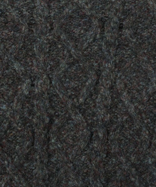 LOWRYS FARM（ローリーズファーム）の「ケーブルフリルニットロングスリーブ　966681（ニット/セーター・レディース・チャコールグレー/パープル/アイボリー・FREE）」の8枚目の写真