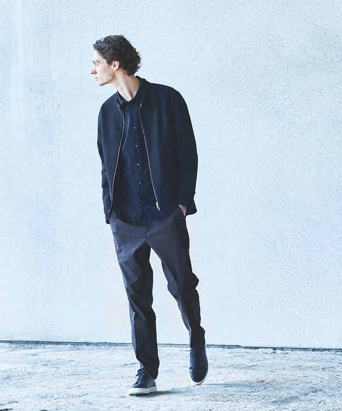 ABAHOUSE GRAY(アバハウスグレイ)の「【ナチュラルストレッチ】リラックス レギュラーカラー シャツ / シャツブルゾン(シャツ/ブラウス・メンズ・ブラック/オフホワイト/ネイビー/モカ/ダークグリーン・46/48/50)」の6枚目の写真