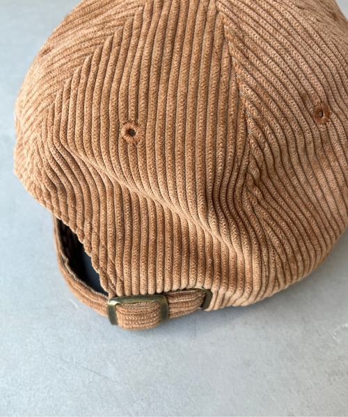 CPCM（シーピーシーエム）の「コーデュロイCロゴキャップ（キャップ・レディース・キャメル/ブラック/アイボリー/カーキ・FREE）」の9枚目の写真