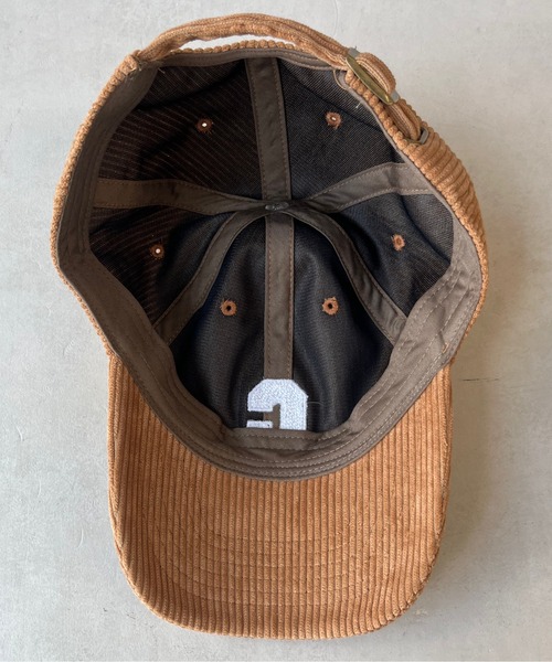 CPCM（シーピーシーエム）の「コーデュロイCロゴキャップ（キャップ・レディース・キャメル/ブラック/アイボリー/カーキ・FREE）」の11枚目の写真