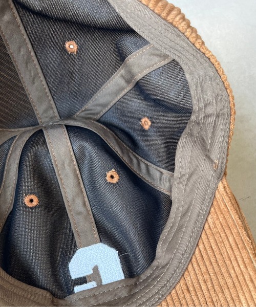 CPCM（シーピーシーエム）の「コーデュロイCロゴキャップ（キャップ・レディース・キャメル/ブラック/アイボリー/カーキ・FREE）」の12枚目の写真