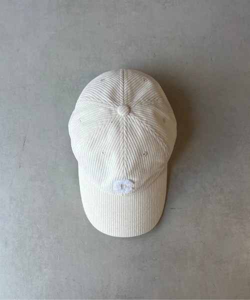 CPCM（シーピーシーエム）の「コーデュロイCロゴキャップ（キャップ・レディース・キャメル/ブラック/アイボリー/カーキ・FREE）」の19枚目の写真