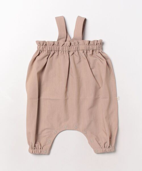 maarook（マルーク）の「ヴィエラｂａｂｙリボンサロペット（ロンパース・キッズ・ベージュ・80ｃｍ/70cm）」の3枚目の写真