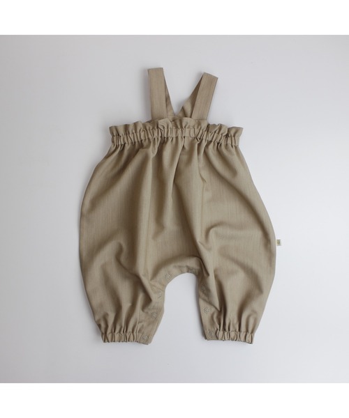 maarook（マルーク）の「ヴィエラｂａｂｙリボンサロペット（ロンパース・キッズ・ベージュ・80ｃｍ/70cm）」の9枚目の写真