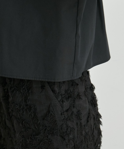 le cercle ADAM ET ROPE'(ルセルクルアダムエロペ)の「TCブロードクロップドレギュラーシャツ(シャツ/ブラウス・レディース・ホワイト/ピンク/ブラック/サックスブルー・FREE)」の18枚目の写真