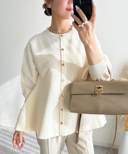 セール】（美香さんコラボカラー追加）【ZOZO限定】ペプラムチュニック