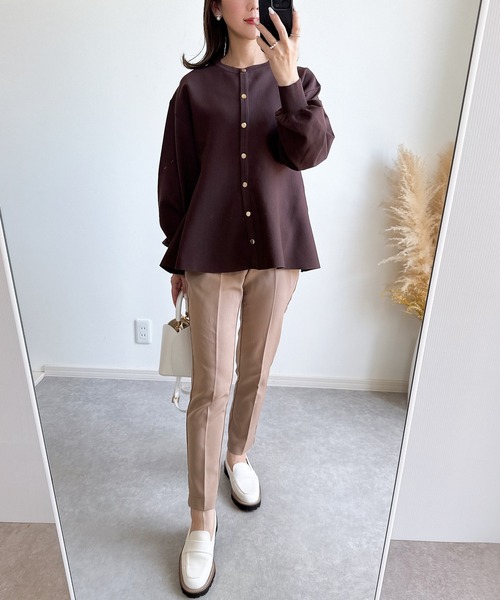 セール】【ZOZO限定】ペプラムチュニックカーデ（カーディガン/ボレロ