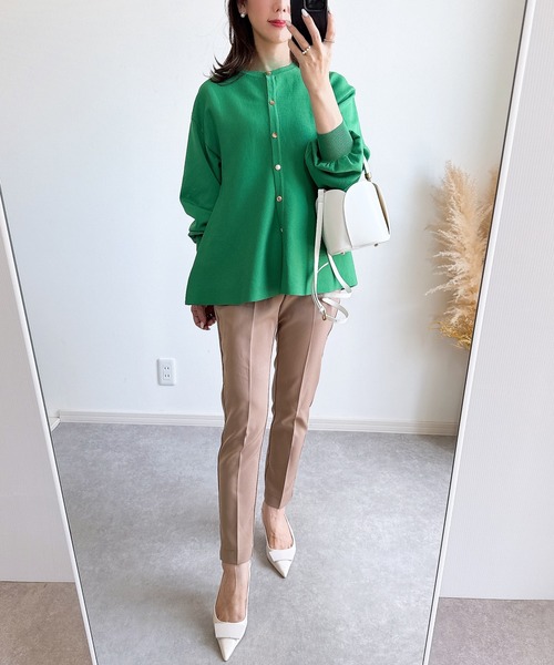 セール】【ZOZO限定】ペプラムチュニックカーデ（カーディガン/ボレロ