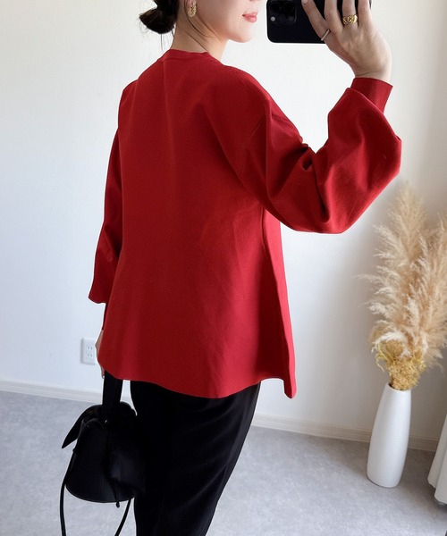 ZOZO限定】ペプラムチュニックカーデ（カーディガン/ボレロ