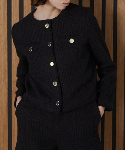 MIRO AMURETTE（ミロアミュレット）の「blade tweed jacket/ツイード