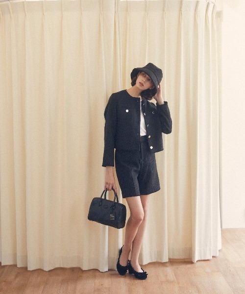 MIRO AMURETTE（ミロアミュレット）の「blade tweed jacket/ツイード