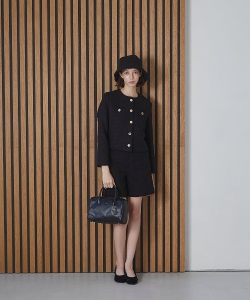 MIRO AMURETTE（ミロアミュレット）の「blade tweed jacket/ツイード