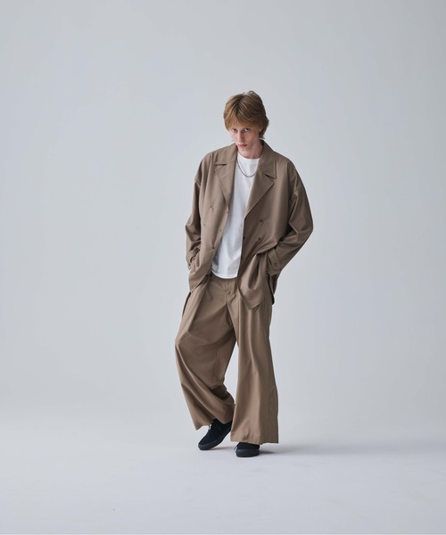 Iroquois(イロコイ)の「T/R TWILL BIG SHIRTS JK(その他アウター・メンズ・ブラック/ワインレッド/ベージュ・1/2/3)」の10枚目の写真