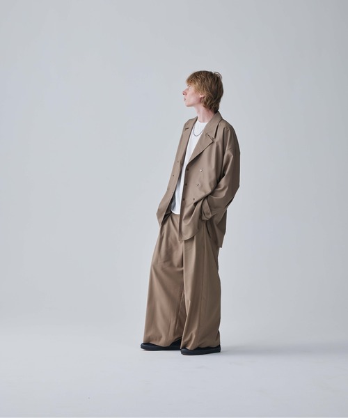 Iroquois(イロコイ)の「T/R TWILL BIG SHIRTS JK(その他アウター・メンズ・ブラック/ワインレッド/ベージュ・1/2/3)」の11枚目の写真