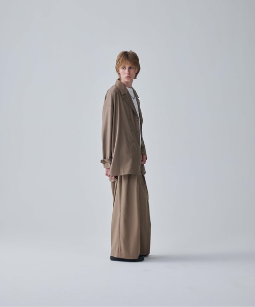Iroquois(イロコイ)の「T/R TWILL BIG SHIRTS JK(その他アウター・メンズ・ブラック/ワインレッド/ベージュ・1/2/3)」の14枚目の写真