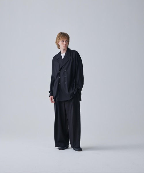 Iroquois(イロコイ)の「T/R TWILL BIG SHIRTS JK(その他アウター・メンズ・ブラック/ワインレッド/ベージュ・1/2/3)」の6枚目の写真