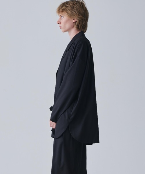 Iroquois(イロコイ)の「T/R TWILL BIG SHIRTS JK(その他アウター・メンズ・ブラック/ワインレッド/ベージュ・1/2/3)」の4枚目の写真