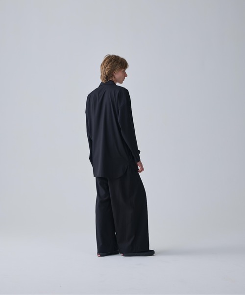 Iroquois(イロコイ)の「T/R TWILL BIG SHIRTS JK(その他アウター・メンズ・ブラック/ワインレッド/ベージュ・1/2/3)」の8枚目の写真