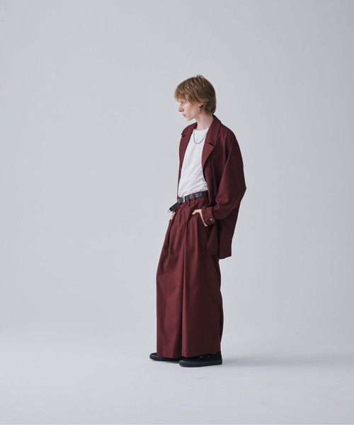 Iroquois(イロコイ)の「T/R TWILL BIG SHIRTS JK(その他アウター・メンズ・ブラック/ワインレッド/ベージュ・1/2/3)」の16枚目の写真