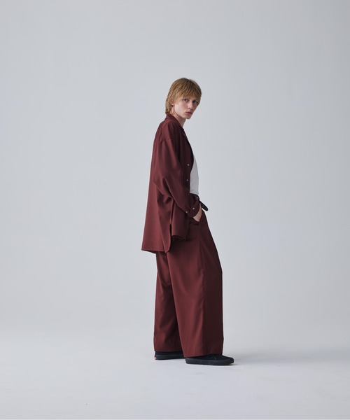Iroquois(イロコイ)の「T/R TWILL BIG SHIRTS JK(その他アウター・メンズ・ブラック/ワインレッド/ベージュ・1/2/3)」の18枚目の写真