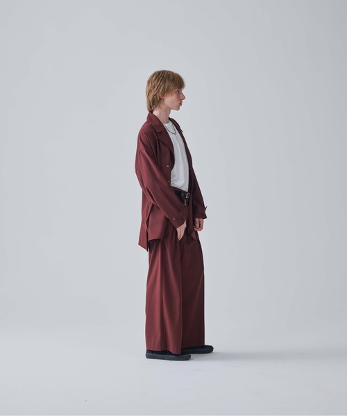Iroquois(イロコイ)の「T/R TWILL BIG SHIRTS JK(その他アウター・メンズ・ブラック/ワインレッド/ベージュ・1/2/3)」の19枚目の写真
