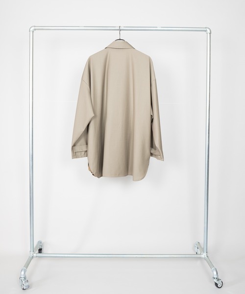 Iroquois(イロコイ)の「T/R TWILL BIG SHIRTS JK(その他アウター・メンズ・ブラック/ワインレッド/ベージュ・1/2/3)」の22枚目の写真