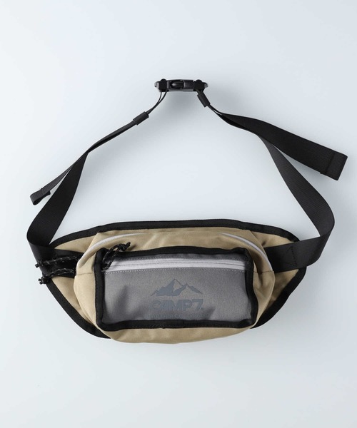 CAMP7(キャンプセブン)の「【CAMP7】マルチカラーウエストバッグ(ボディバッグ/ウエストポーチ・メンズ・ブラック/ベージュ/パープル・ONE SIZE)」の5枚目の写真