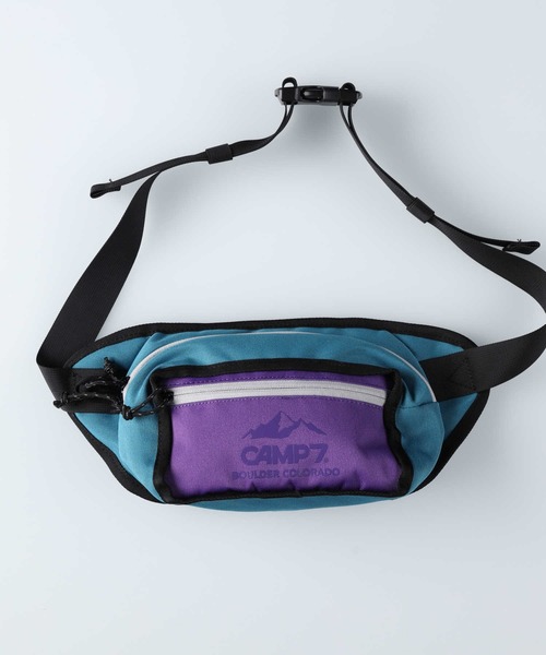 CAMP7(キャンプセブン)の「【CAMP7】マルチカラーウエストバッグ(ボディバッグ/ウエストポーチ・メンズ・ブラック/ベージュ/パープル・ONE SIZE)」の9枚目の写真