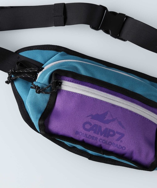CAMP7(キャンプセブン)の「【CAMP7】マルチカラーウエストバッグ(ボディバッグ/ウエストポーチ・メンズ・ブラック/ベージュ/パープル・ONE SIZE)」の12枚目の写真