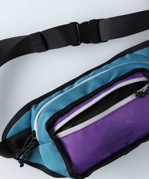 CAMP7(キャンプセブン)の「【CAMP7】マルチカラーウエストバッグ(ボディバッグ/ウエストポーチ・メンズ・ブラック/ベージュ/パープル・ONE SIZE)」の13枚目の写真