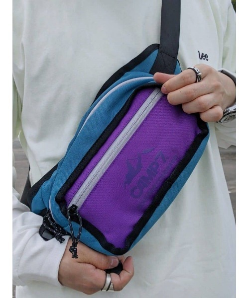 CAMP7(キャンプセブン)の「【CAMP7】マルチカラーウエストバッグ(ボディバッグ/ウエストポーチ・メンズ・ブラック/ベージュ/パープル・ONE SIZE)」の21枚目の写真