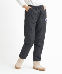 ROOTS PANT/ロキシーキルティングパターンスタンダードシルエットパンツ