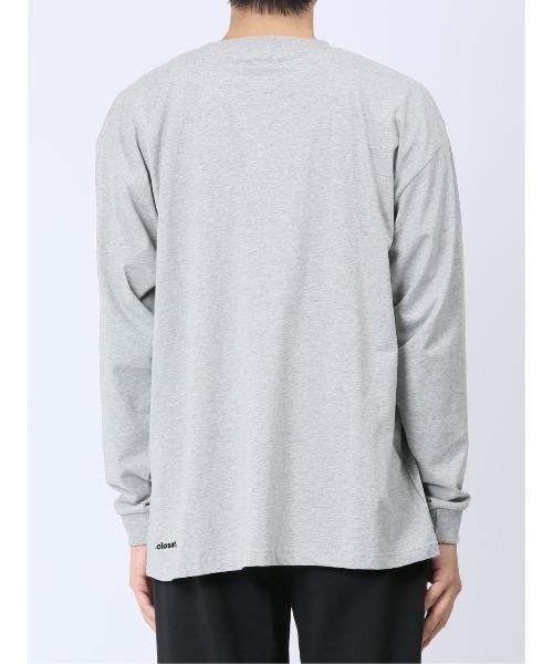 mihns closet(ミンズクローゼット)の「【WEB限定販売】ミンズクローゼット/mihns closetカラープリント クルー長袖Tシャツ(Tシャツ/カットソー・メンズ・ブラック/ホワイト/ライトグレー・LARGE/MEDIUM/X-LARGE)」の18枚目の写真