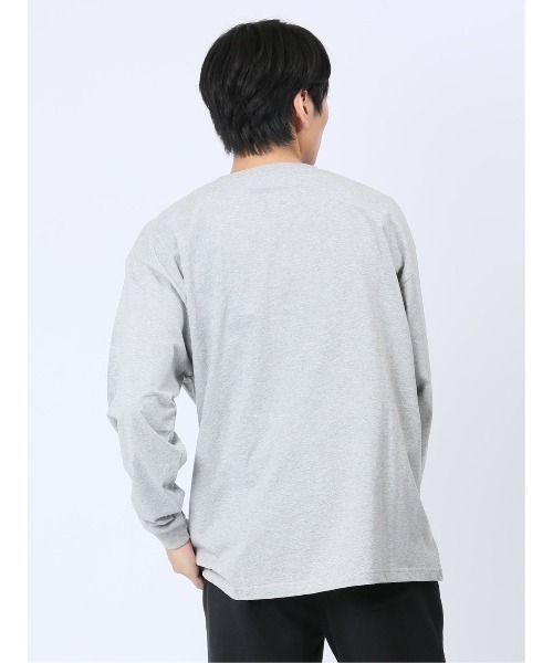 mihns closet(ミンズクローゼット)の「【WEB限定販売】ミンズクローゼット/mihns closetカラープリント クルー長袖Tシャツ(Tシャツ/カットソー・メンズ・ブラック/ホワイト/ライトグレー・LARGE/MEDIUM/X-LARGE)」の20枚目の写真