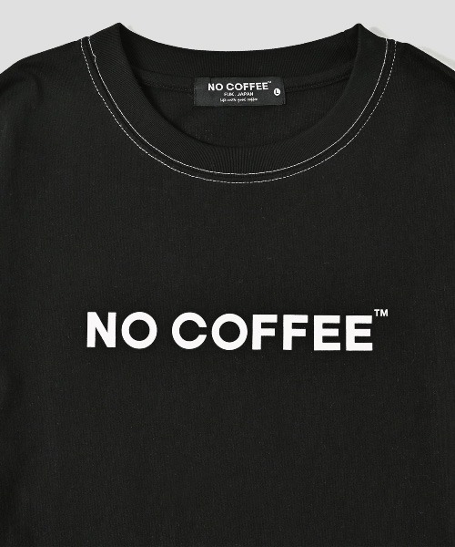 NO COFFEE(ノーコーヒー)の「NCロゴプリント L/S Tee(Tシャツ/カットソー・メンズ・ダークグリーン/ホワイト/ネイビー/ブラック・X-LARGE/LARGE/MEDIUM)」の6枚目の写真