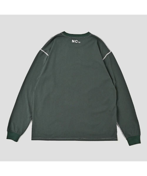 NO COFFEE(ノーコーヒー)の「NCロゴプリント L/S Tee(Tシャツ/カットソー・メンズ・ダークグリーン/ホワイト/ネイビー/ブラック・X-LARGE/LARGE/MEDIUM)」の13枚目の写真