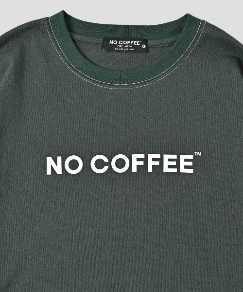 NO COFFEE(ノーコーヒー)の「NCロゴプリント L/S Tee(Tシャツ/カットソー・メンズ・ダークグリーン/ホワイト/ネイビー/ブラック・X-LARGE/LARGE/MEDIUM)」の14枚目の写真